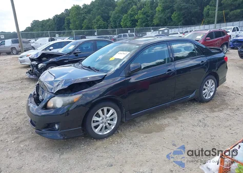 2010 Toyota Corolla S from USA, damaged, VIN 2T1BU4EE2AC273182